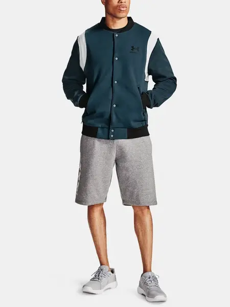 Under Armour Jacket Rival Flc AMP Var Bmbr Jt-BLU - Men's