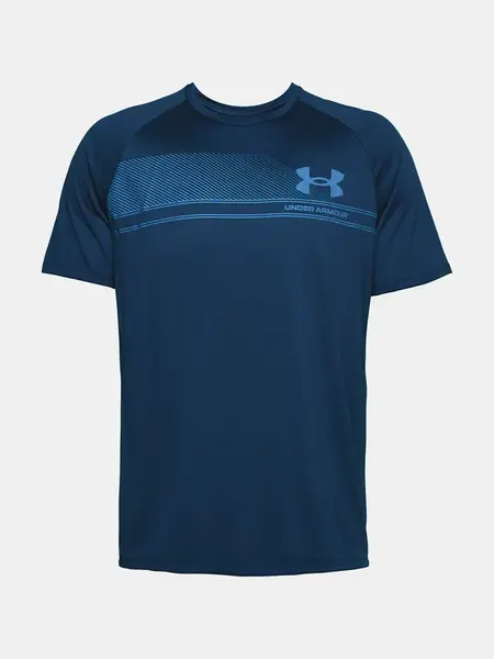 Under Armour Tričko LOGO WORDMARK TECH SS - Pánské