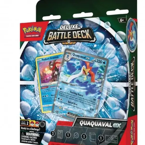 Pokémon Quaquaval ex Deluxe Battle Deck