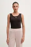 Guess top dámský s bavlnou OLYMPE