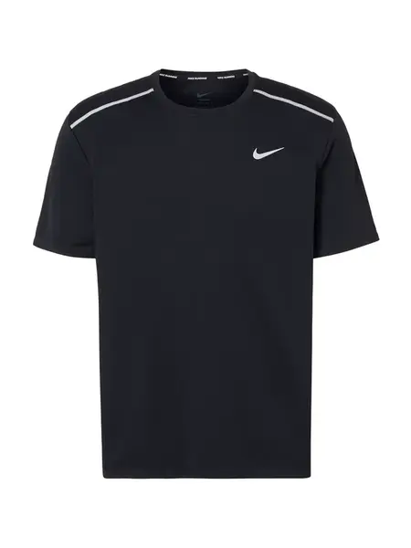 NIKE Funkčné tričko 'MILER'  čierna