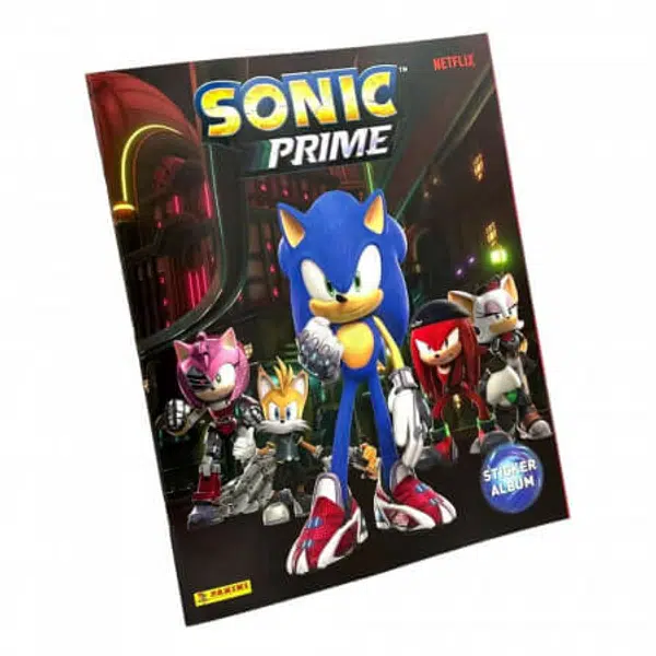 Sonic Prime Collection - album na samolepky - DE