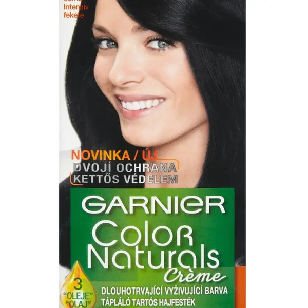Permanentní barva Garnier Color Naturals 1+ ultra černá