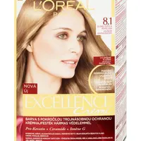 Permanentní barva Loréal Excellence 8.1 blond světlá popelavá - L’Oréal Paris + dárek zdarma