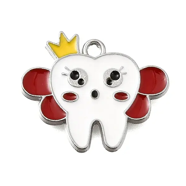 Alloy Enamel Pendants