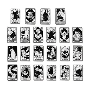 Tarot Theme Printed Acrylic Pendants
