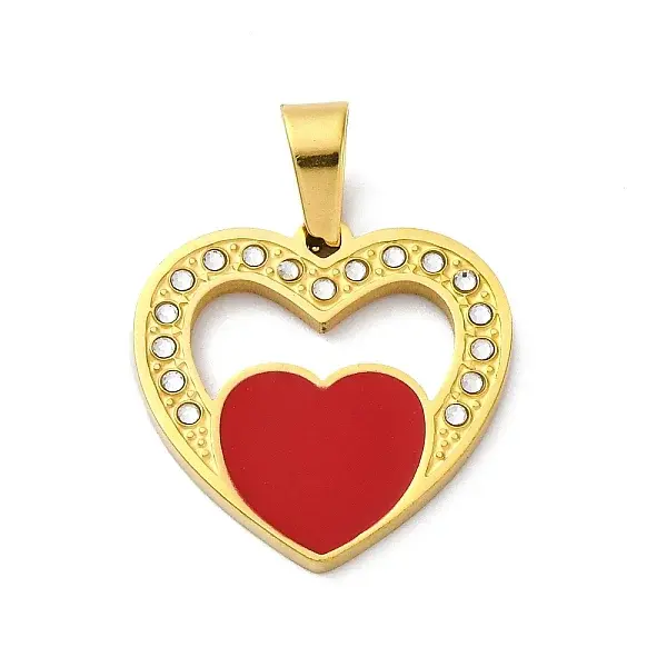 304 Stainless Steel Enamel Pendants