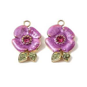 304 Stainless Steel Enamel Pendants