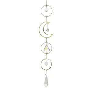 Brass with Glass Pendant Decorations