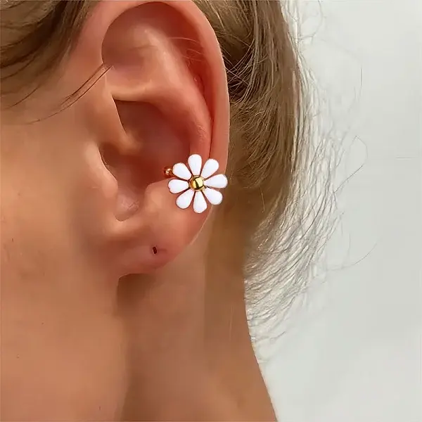 304 Stainless Steel Cuff Earrings