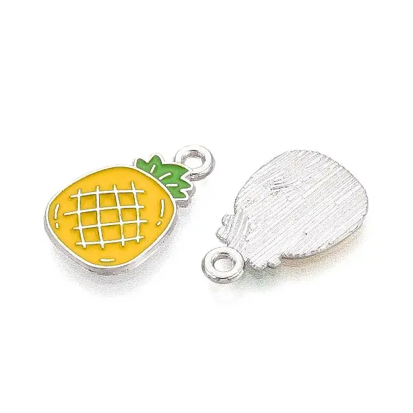 Fruit Alloy Enamel Charms