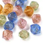 Handmade Gold Sand Lampwork Beads