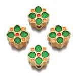 Rack Plating Alloy Enamel Beads