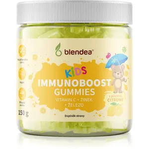 Blendea Kids ImmunoBoost Gummies podpora imunity pro děti příchuť Lemon 60 ks