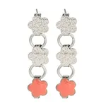 304 Stainless Steel Enamel Stud Earrings