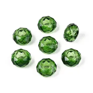 Baking Paint Glass European Beads