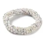 Crochet Glass Beads Braided Stretch Bracelet