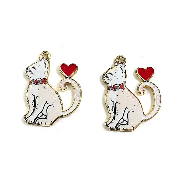 Alloy Enamel Pendants