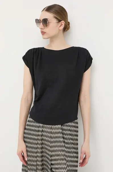 Max Mara Leisure Plátěné tričko Max Mara Leisure