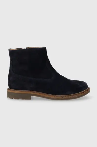 Pom D'api Dětské semišové boty Pom D'api SISTER BOOTS