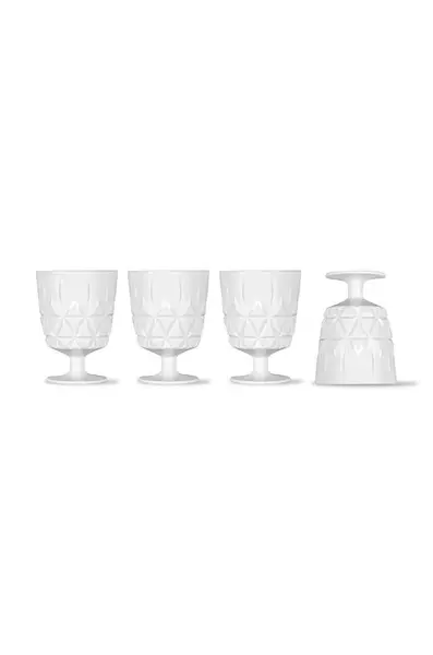 Sagaform Sada sklenic na víno Sagaform Juni 300 ml 4-pack