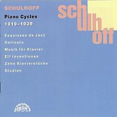 Tomáš Víšek – Schulhoff: Klavírní skladby 1919-1936
