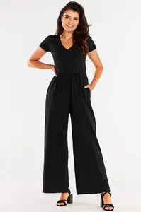 Infinite You Woman's Jumpsuit M293 Black