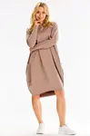 Infinite You Woman's Dress M329 Latte