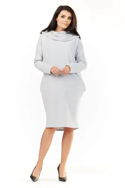 Infinite You Woman's Dress M152 Grey