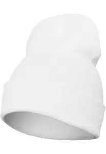 Long heavyweight cap white