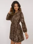Dress-DHJ-SK-19861-2.02-black-beige