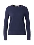 TOMMY HILFIGER Sveter 'Fine'  modrá
