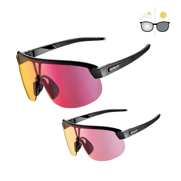 Fotochromatické sluneční brýle Altalist Kisou ATR černá se červenými skly