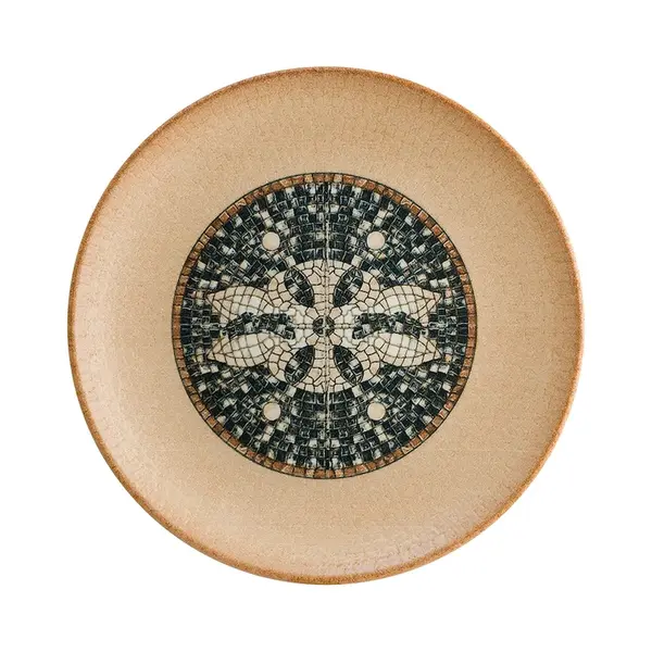Sada talířů Bonna Mesopotamia Mosaic Wood Gourmet 30 cm 6-pack více barev