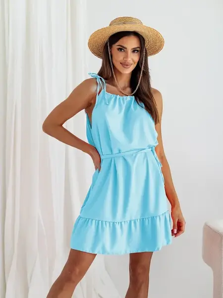 Resti Women’s strappy mini dress with a waist tie