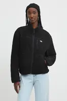 Mikina Dickies dámská, černá barva, hladká