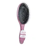 Olivia Garden Ceramic+Ion Supreme Combo Metal Pink kefa na vlasy so štetinami z nylonu a diviaka