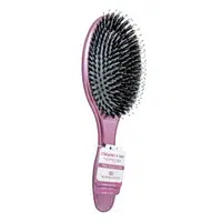 Olivia Garden Ceramic+Ion Supreme Combo Metal Pink kefa na vlasy so štetinami z nylonu a diviaka