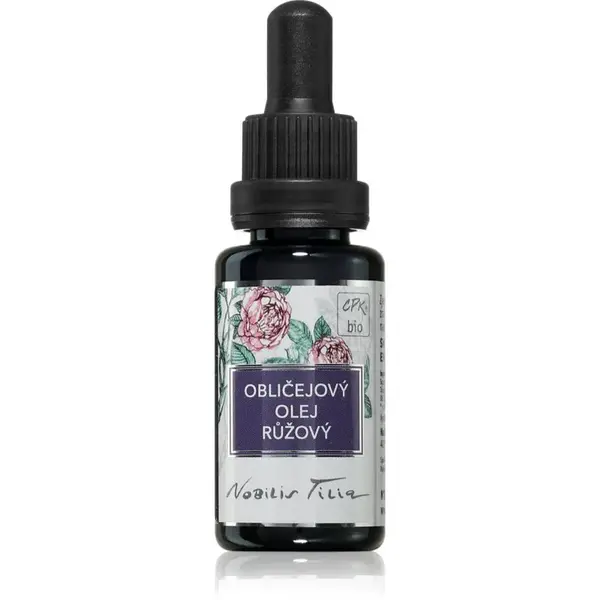 Nobilis Tilia Obličejový olej Růžový pestujúci olej s ružovým olejom 20 ml
