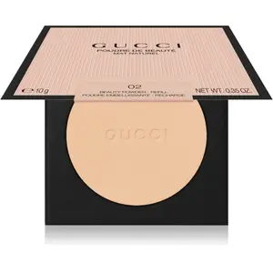 Gucci Gucci Beauty Poudre De Beauté Matte Powder zmatňujúci púder náhradná náplň odtieň 02 10 g