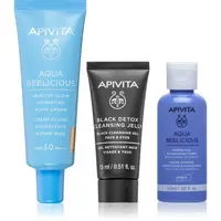 Apivita Aqua Beelicious Hydrating & Natural Coverage Routine Set sada na starostlivosť o pleť s hydratačným účinkom