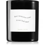 Candly & Co. No. 2 Best Memories Come From Bad Ideas vonná sviečka 250 g