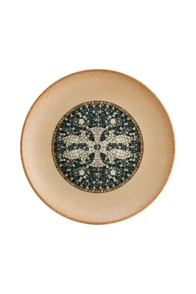 Sada talířů Bonna Mesopotamia Mosaic Wood Gourmet 30 cm 6-pack