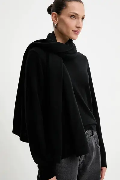 Svetr z merino vlny se šálou Answear.LAB