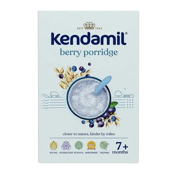 KENDAMIL Mliečna kaša s lesným ovocím 7m+ 150 g