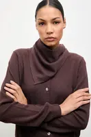 Kardigan z merino vlny so šatkou Answear.LAB