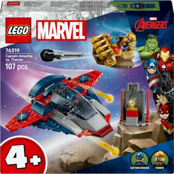 Kapitán Amerika vs. Thanos - LEGO® Marvel (76319)