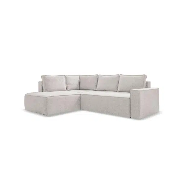 MID.YOU ROHOVÁ SEDAČKA, textil, béžová