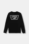 Bavlněné tričko s dlouhým rukávem Vans Full Patch Back LS