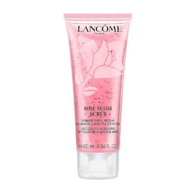 Lancôme Vyhladzujúci peeling pre citlivú pleť (Rose Sugar Scrub) 100 ml